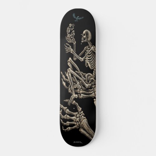 Emek Skeletonbird Skateboard