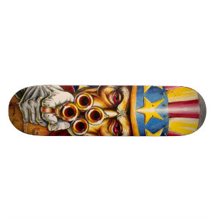 Emek "Uncle Scam" Skateboard Deck