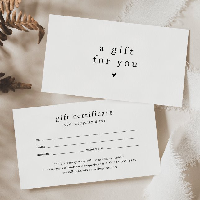 EMELIA Business Voucher Gift Certificate Template (EMELIA Business Voucher Gift Certificate Template)