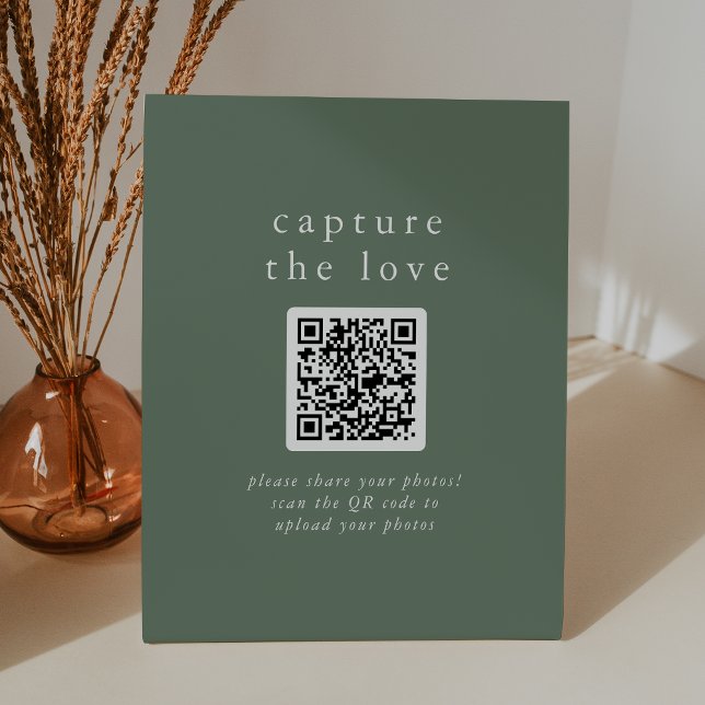 EMELIA Woodland Forest Capture the Love Wedding Pedestal Sign (EMELIA Woodland Forest Capture the Love Wedding Pedestal Sign)