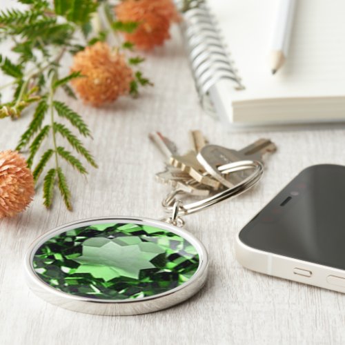 Emerald 1 keychain