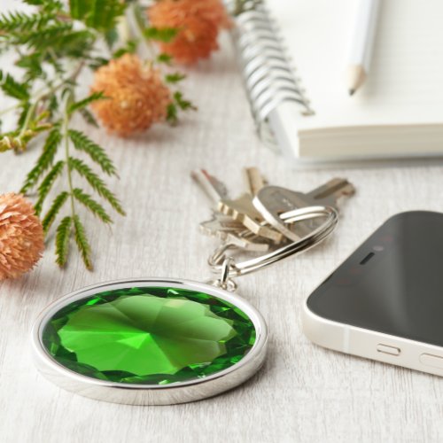 Emerald 2 keychain