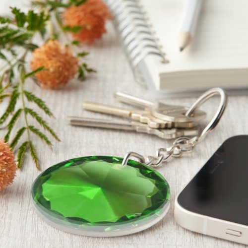 Emerald 2 keychain