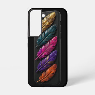 Emerald Abyss - Luxury Green Black and Gold Liquid Samsung Galaxy S22 Case