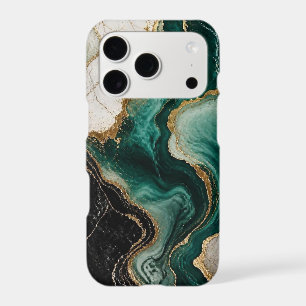 Emerald Agate Marble Phone Case, iPHONE 18 17 Pro Case