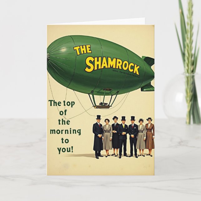 Emerald Airship Adventure Card (Front)