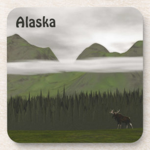 Emerald Alaska Beverage Coaster