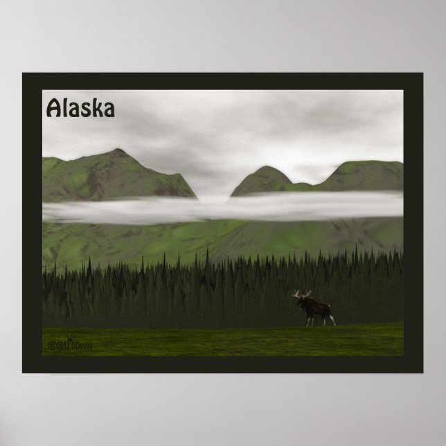 Emerald Alaska Poster (Front)
