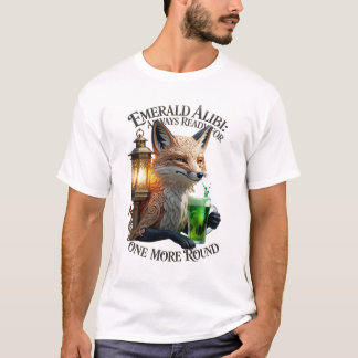 Emerald Alibi Fox Graphic Tee