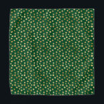 Emerald and Gold Safari Series Design 11 Bandana<br><div class="desc">The Emerald and Gold Safari Series Design: Designs for the Safari dreamer,  the one who wants to decorate with safari inspired dreams.</div>