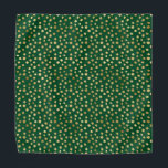 Emerald and Gold Safari Series Design 11 Bandana<br><div class="desc">The Emerald and Gold Safari Series Design: Designs for the Safari dreamer, the one who wants to decorate with safari inspired dreams.</div>