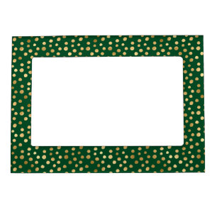 Emerald and Gold Safari Series Design 11 Magnetic Frame