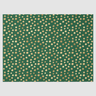 Emerald and Gold Safari Series Design 11 Tissue Paper