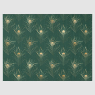 Emerald and Gold Safari Series Design 16 Tissue Paper