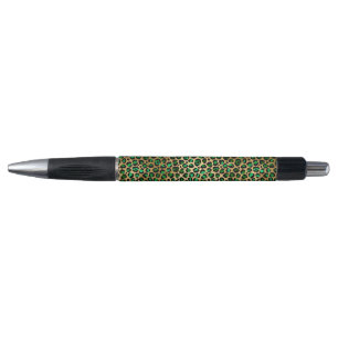 Emerald and Gold Safari Series Design 8 Pen
