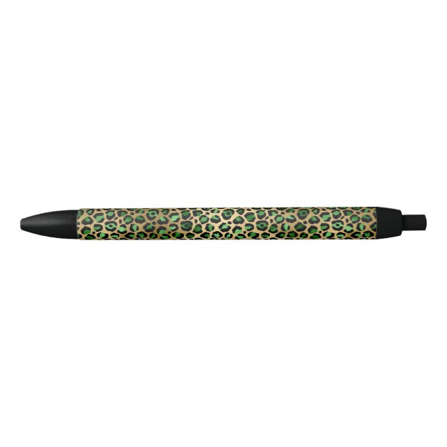Emerald and Gold Safari Series Design 8 Pen (Front)