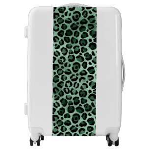 Emerald and Gold Safari Series Design 9 Luggage