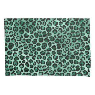 Emerald and Gold Safari Series Design 9 Pillow Case