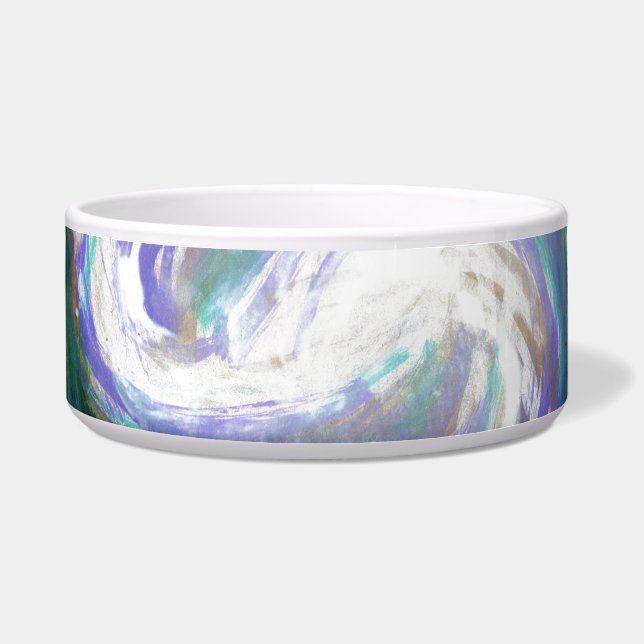 Emerald and Purple Galaxy Bowl (Front)