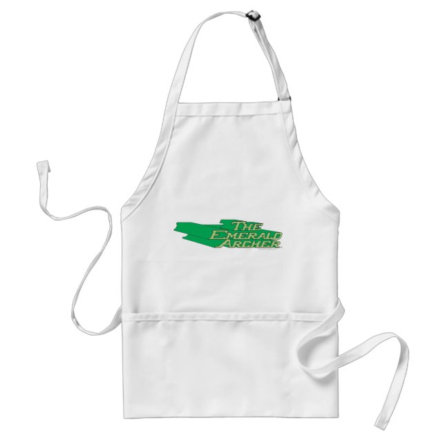 Emerald Archer Logo Adult Apron (Front)