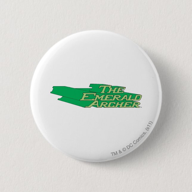 Emerald Archer Logo Button (Front)