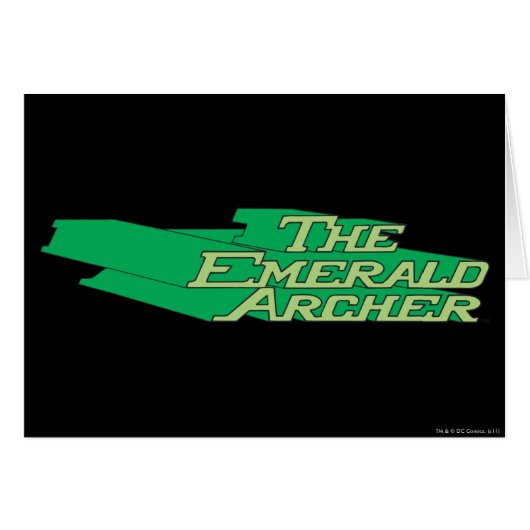 Emerald Archer Logo Cards (Front Horizontal)