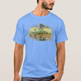 Emerald armored catfish Brochis splendens T-Shirt