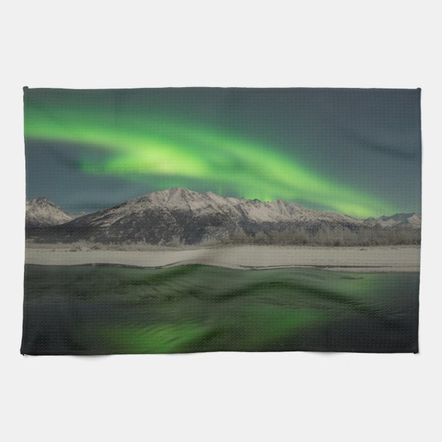 Emerald Aurora Towel (Horizontal)