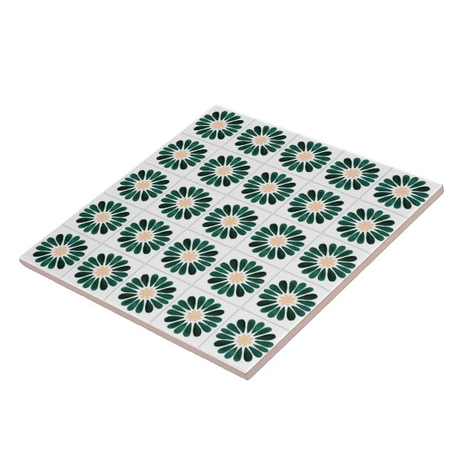 Emerald Azulejo Tiles (Side)