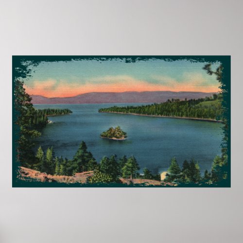 Emerald Bay _ Lake Tahoe Canvas Print