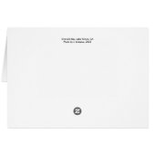 Emerald Bay, Lake Tahoe Card (Back Horizontal)