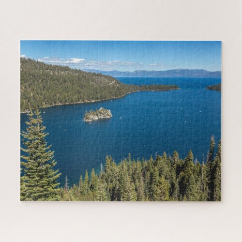 Emerald Bay Lake Tahoe Jigsaw Puzzle
