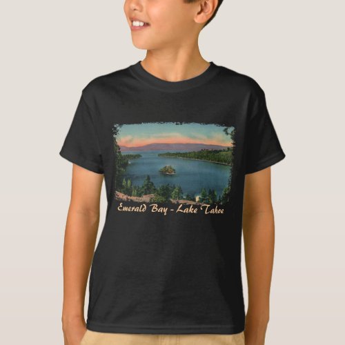 Emerald Bay _ Lake Tahoe Kids Shirt