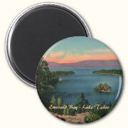 Emerald Bay - Lake Tahoe Magnet