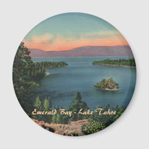 Emerald Bay _ Lake Tahoe Magnet