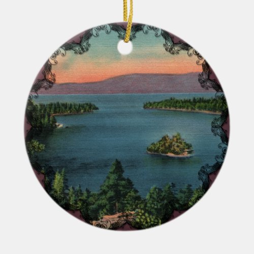 Emerald Bay _ Lake Tahoe Ornament