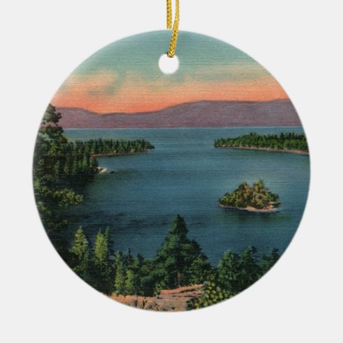 Emerald Bay _ Lake Tahoe Ornament