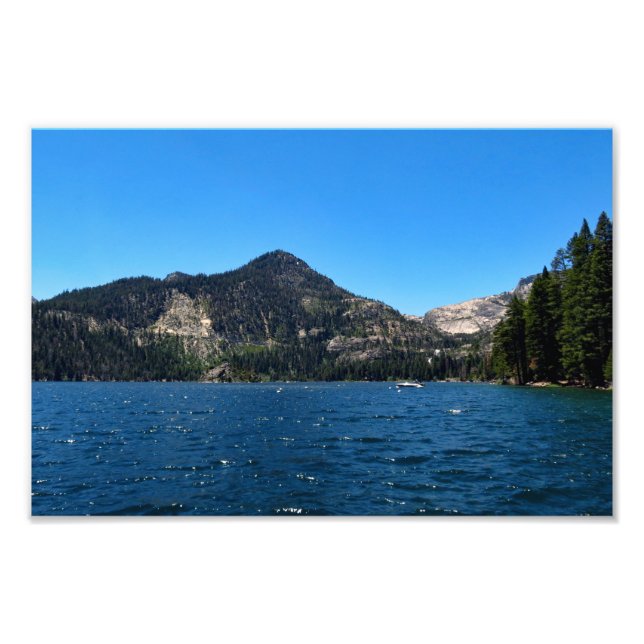 Emerald Bay Lake Tahoe Photo Print (Front)