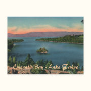 Emerald Bay - Lake Tahoe Postcard