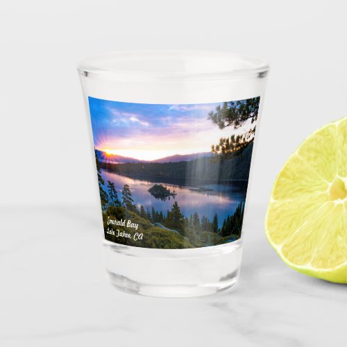 Emerald Bay Lake Tahoe Souvenir Shot Glass