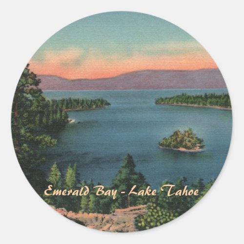 Emerald Bay _ Lake Tahoe Stickers