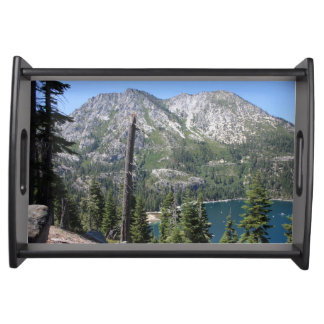 Emerald Bay Mountain Serving Tray