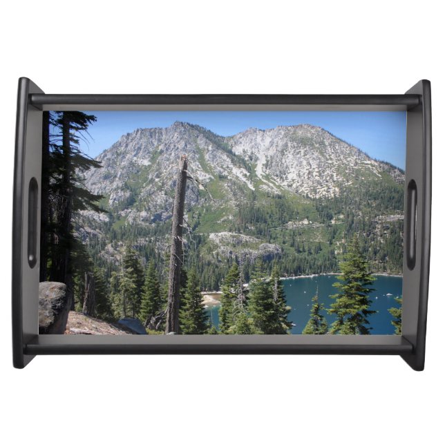 Emerald Bay Mountain Serving Tray (Front)
