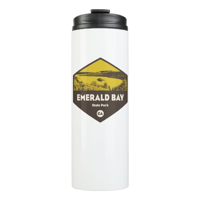 Emerald Bay State Park, California Thermal Tumbler (Front)