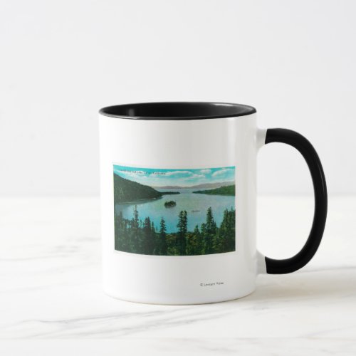 Emerald Bay View on Lake TahoeLake Tahoe CA Mug