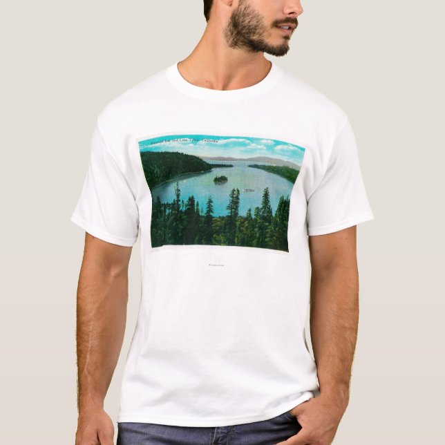 Emerald Bay View on Lake TahoeLake Tahoe, CA T-Shirt (Front)