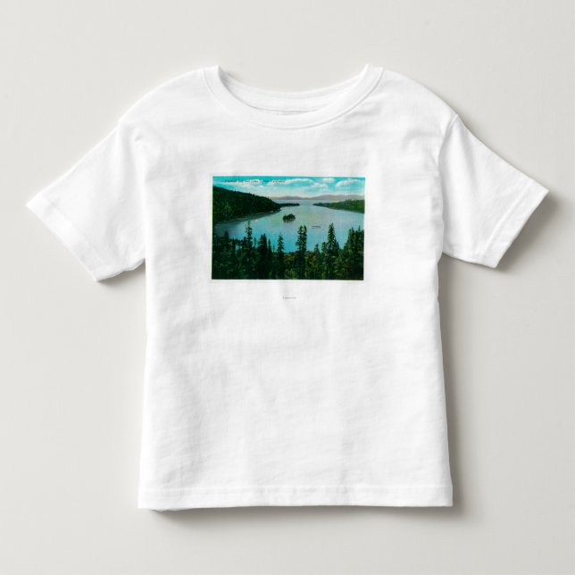 Emerald Bay View on Lake TahoeLake Tahoe, CA Toddler T-shirt (Front)