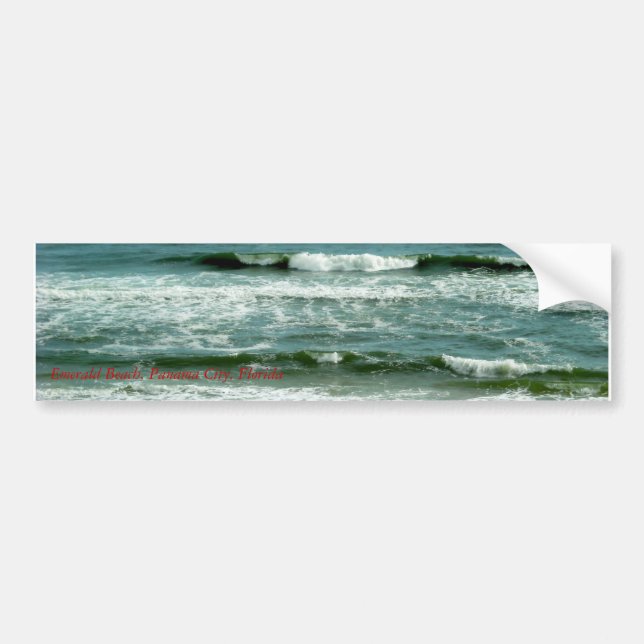 Emerald Beach, Florida - Bumper Sticker (Front)