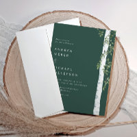 Emerald Birch Tree Aspen Greenery Wedding