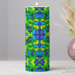 Emerald Bliss Pillar Candle